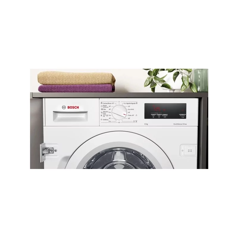 Kontrolsat - Máquina de Lavar Roupa de Encastre Bosch - 8Kg - 1400RPM - Branca