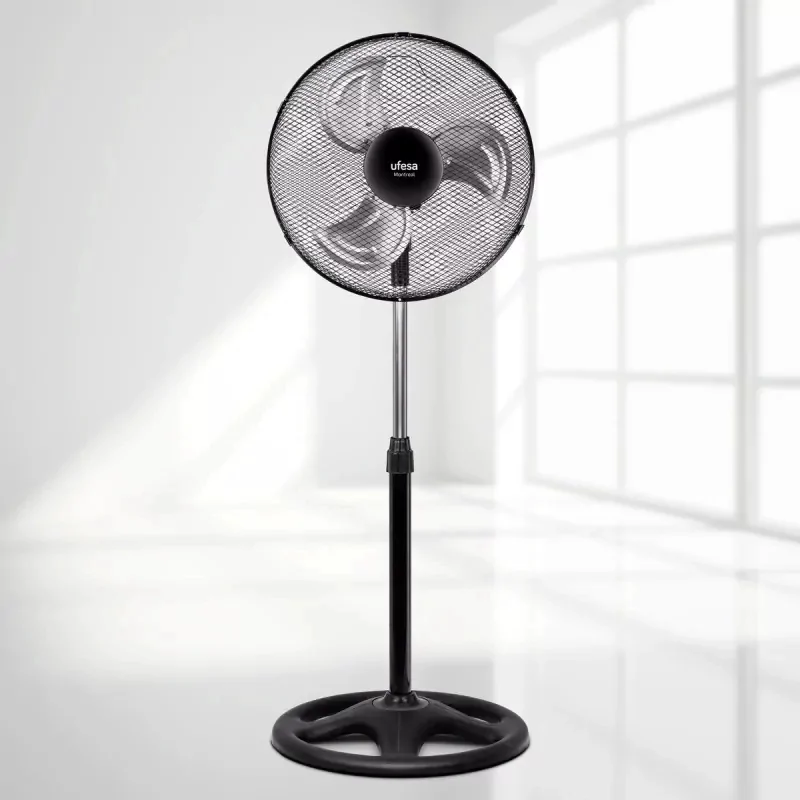 Kontrolsat - Ventoinha Pé Ufesa - SFM1600 - 50W - 3 Velocidades