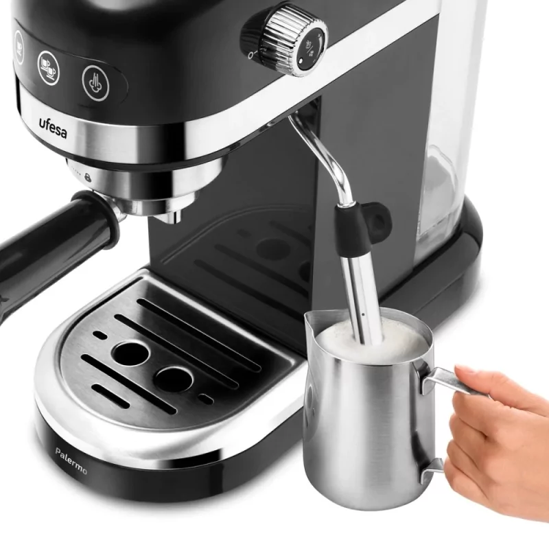 Kontrolsat - Ufesa Espresso Machine - 1350W - 20 Bars - Fast Heating