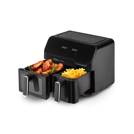 Kontrolsat - Air Fryer Ufesa - Digital - 9L (5.5L + 3.5L) - Storm