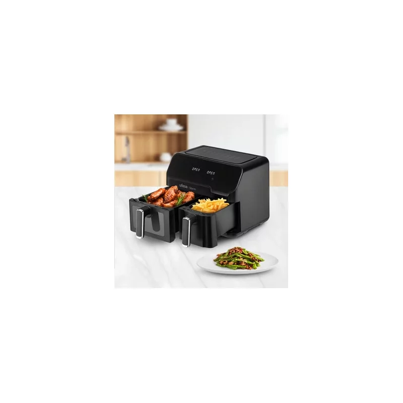 Kontrolsat - Air Fryer Ufesa - Digital - 9L (5.5L + 3.5L) - Storm