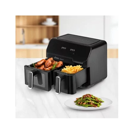 Kontrolsat - Air Fryer Ufesa - Digital - 9L (5.5L + 3.5L) - Storm