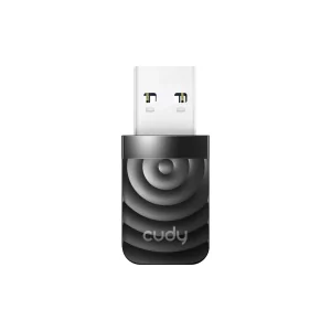 Kontrolsat - Cudy USB Adapter - WU1300S - AC1300 - High Gain Wi-Fi