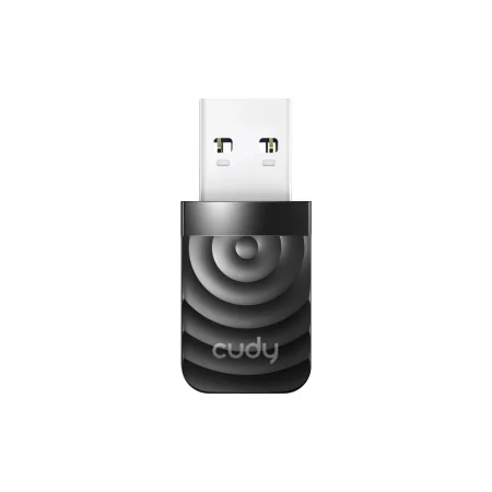 Kontrolsat - Cudy USB Adapter - WU1300S - AC1300 - High Gain Wi-Fi Kontrolsat - Cudy USB Adapter - WU1300S - AC1300 - High Gain Wi-Fi