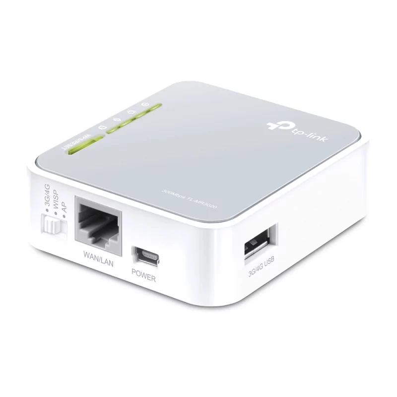 Kontrolsat - TP-Link Portable Wi-Fi Router - TL-MR3020 3G / 4G - (150Mbps)