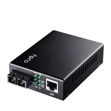 Kontrolsat - Conversor de Fibra Cudy - Gigabit - MC100GSA-20 Kontrolsat - Conversor de Fibra Cudy - Gigabit - MC100GSA-20