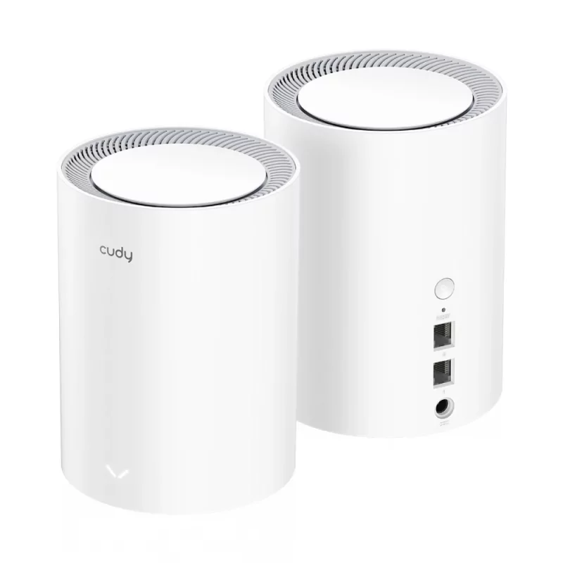 Kontrolsat - Sistema Mesh Cudy - AX1800 - M1800 - Dual-Band Wi-Fi 6 - Pack 2 Unidades
