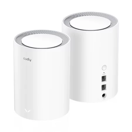 Kontrolsat - Sistema Mesh Cudy - AX1800 - M1800 - Dual-Band Wi-Fi 6 - Pack 2 Unidades