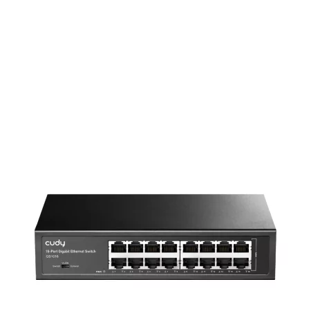 Kontrolsat - Switch Cudy - 16 Portas Gigabit - UnManaged - GS1016