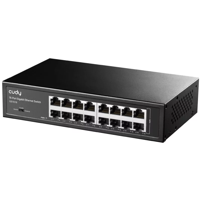 Kontrolsat - Cudy Switch - 16 Gigabit Ports - UnManaged - GS1016
