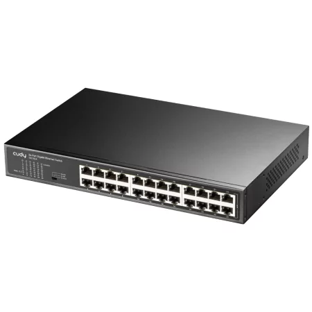 Kontrolsat - Switch Cudy - 24 Portas Gigabit - UnManaged - GS1024