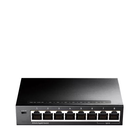 Kontrolsat - Switch Cudy - 8 Portas Gigabit - UnManaged - GS108