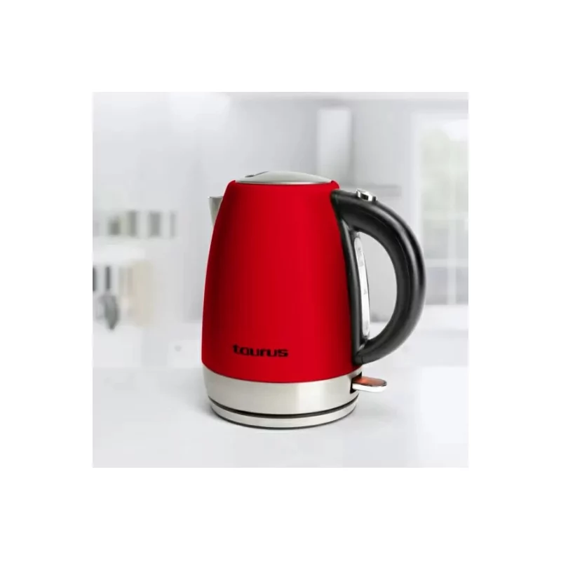 Kontrolsat - Taurus Kettle - Vintage Red - 2200W - 1.7L