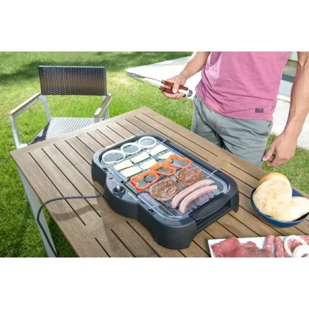 Kontrolsat - Grelhador Barbecue Elétrico Taurus - 2000W Kontrolsat - Grelhador Barbecue Elétrico Taurus - 2000W