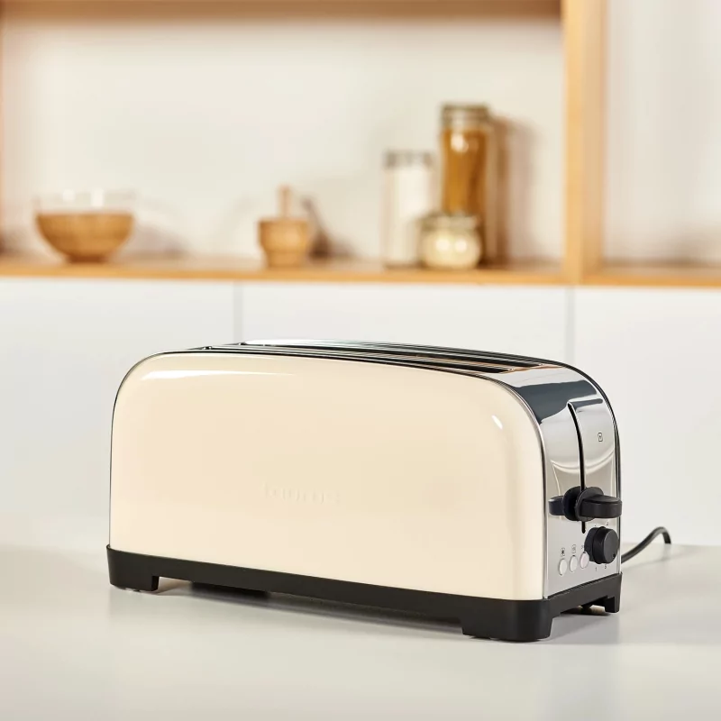 Kontrolsat - Taurus Toaster - Vintage Cream - 2 Slices - 1400W