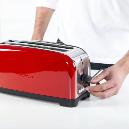Kontrolsat - Torradeira Taurus - Vintage Red - 2 Fatias - 1400W