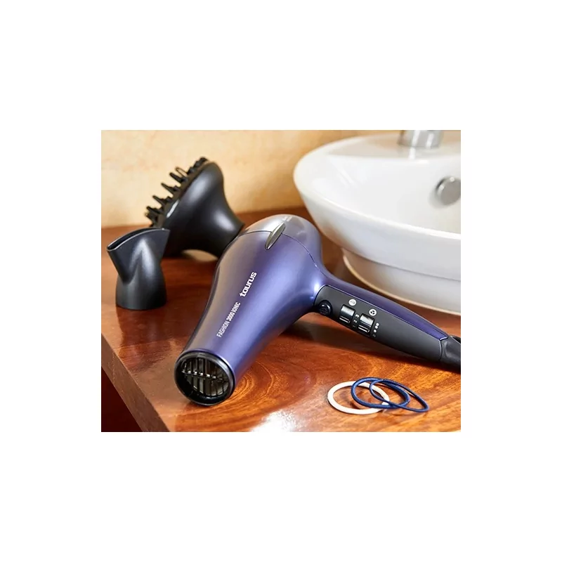 Kontrolsat - Secador de Cabelo Taurus - Fashion 3000 - Azul Iónico