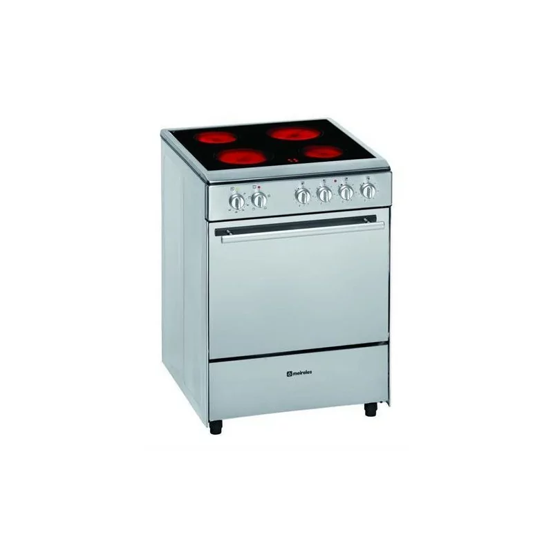 Cocina Vitrocerámica Meireles - E-604-X - 55L Inox