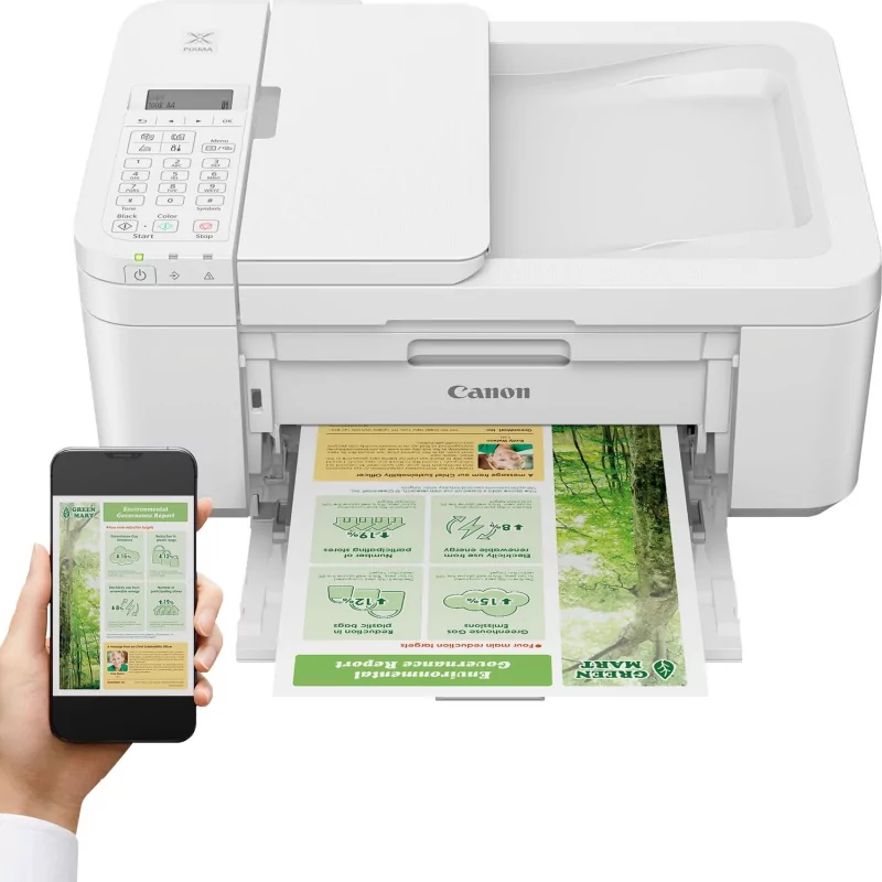 Kontrolsat - Canon Printer - Pixma TR4651 - White - 5072C026AA