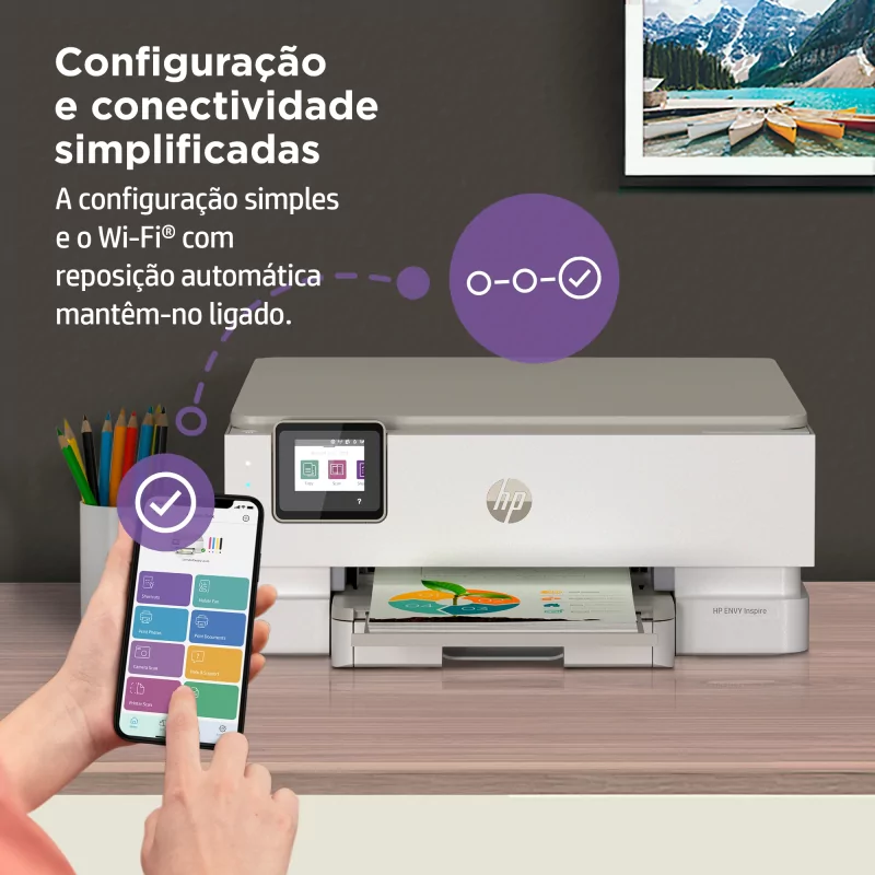 Kontrolsat - HP Printer - All-In-One - Envy Inspire 7220e - 242P6B