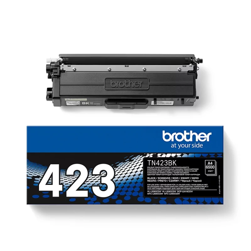 Kontrolsat - Toner Brother - Preto - 6500 Páginas - TN423BK