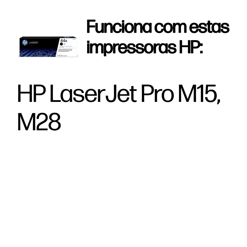 Kontrolsat - HP Toner - Black - 1000 Pages - 44A