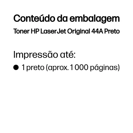 Kontrolsat - HP Toner - Black - 1000 Pages - 44A