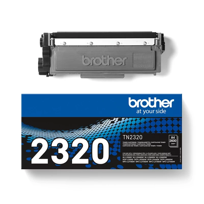 Kontrolsat - Brother Toner - Black - 2600 Pages - TN-2320