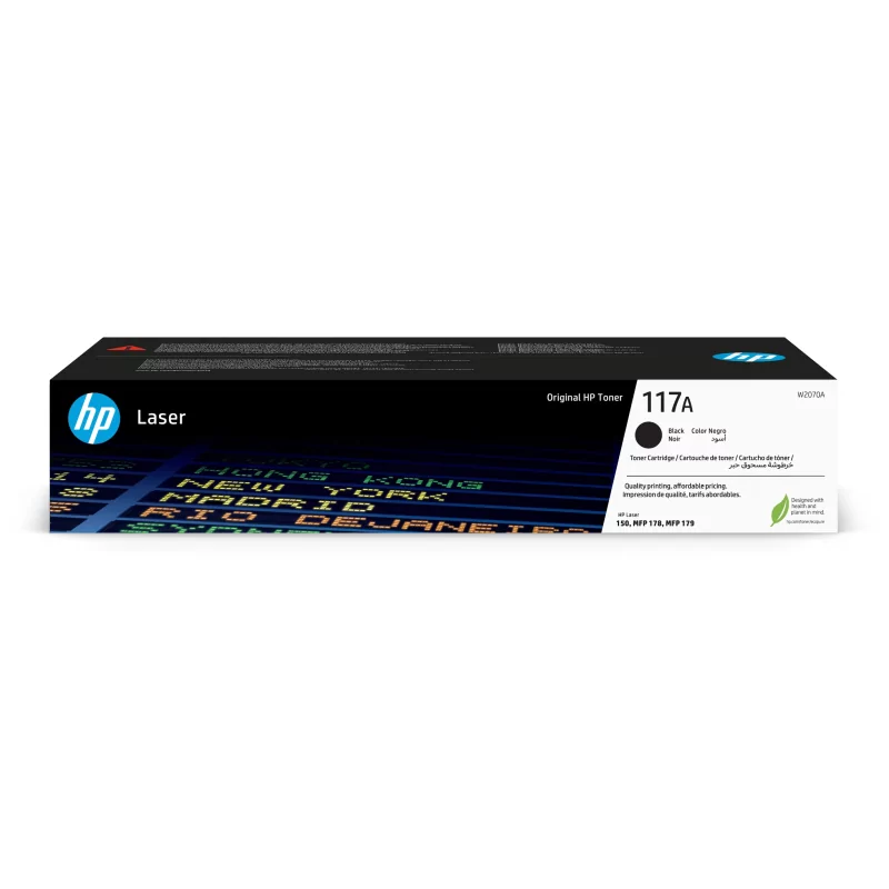 Kontrolsat - Toner HP - Preto - 1000 Páginas - 117A