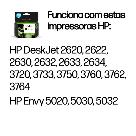 Kontrolsat - Tinteiro HP - Preto - 20ml