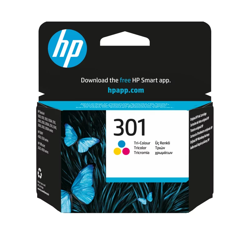 Kontrolsat - HP Ink Cartridge - Tricolor - 150 Pages - CH562EE