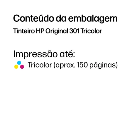 Kontrolsat - Tinteiro HP - Tricolor - 150 Páginas - CH562EE Kontrolsat - Tinteiro HP - Tricolor - 150 Páginas - CH562EE