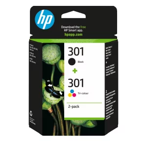 Kontrolsat - HP Ink Cartridge - Black + Tricolor - 150 Pages - N9J72AE