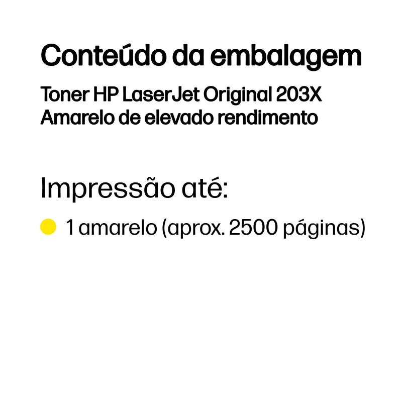 Kontrolsat - HP Toner - Yellow - 2500 Pages - CF542X