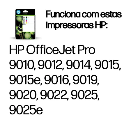 Kontrolsat - HP Ink Cartridges - Tricolor + Black - 6ZC70AE Kontrolsat - HP Ink Cartridges - Tricolor + Black - 6ZC70AE