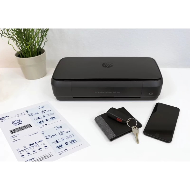 Kontrolsat - Impressora HP Multifunções OfficeJet 250 Mobile AiO