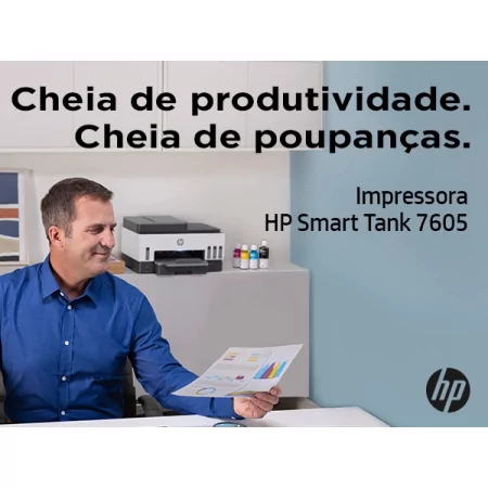 Kontrolsat - HP Printer - Multifunction - Smart Tank 7605 - 28C02A Kontrolsat - HP Printer - Multifunction - Smart Tank 7605 - 28C02A