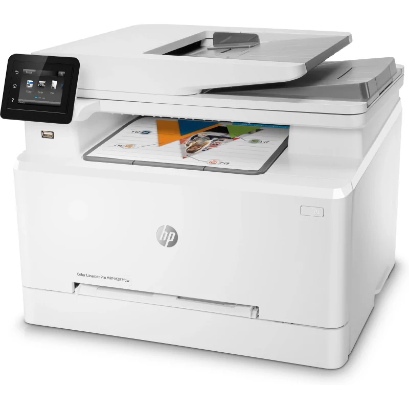 Kontrolsat - Impressora HP Multifunções Color LaserJet Pro M283fdw