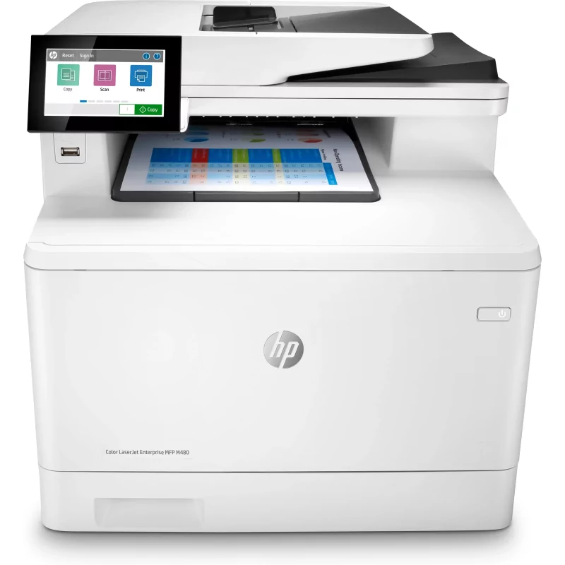 Kontrolsat - HP Printer - Multifunction - Color - Laserjet Enterprise - 3QA55A