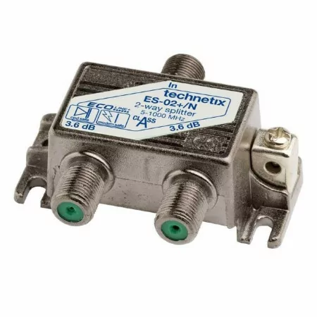 Repartidor Technetix Dig. 2 Vias ES-02+/N - 1000 MHz - Technetix
