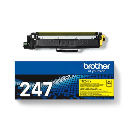 Kontrolsat - Brother Toner - Yellow - 2300 Pages - TN247Y