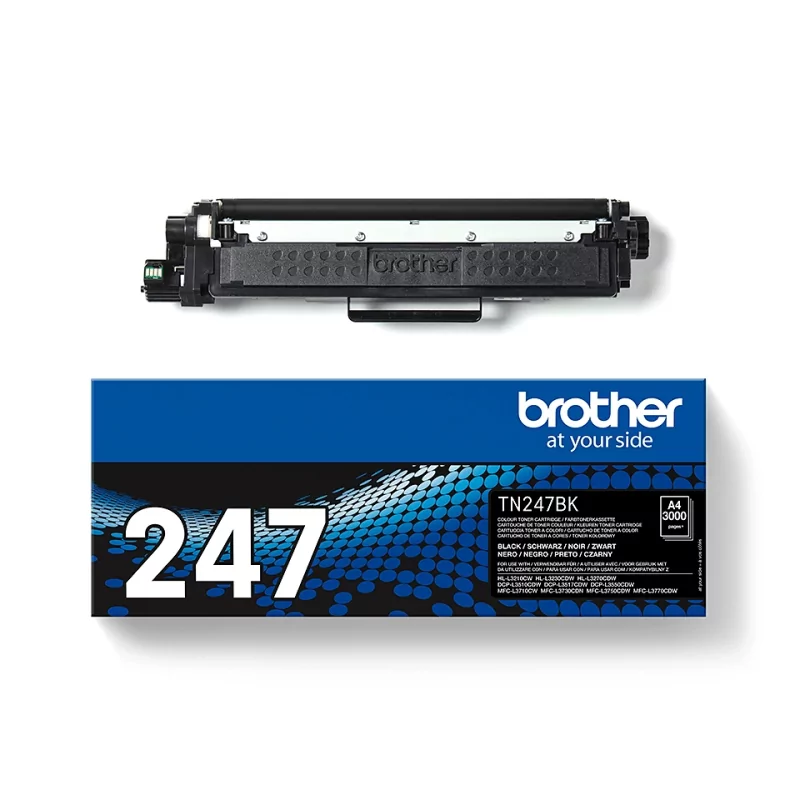 Kontrolsat - Toner Brother - Preto - 3000 Páginas - TN247BK