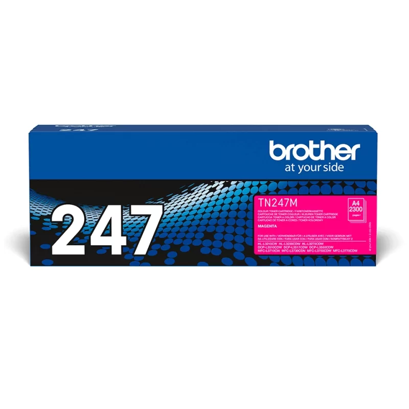 Kontrolsat - Brother Toner - Pink - 2300 Pages - TN247M