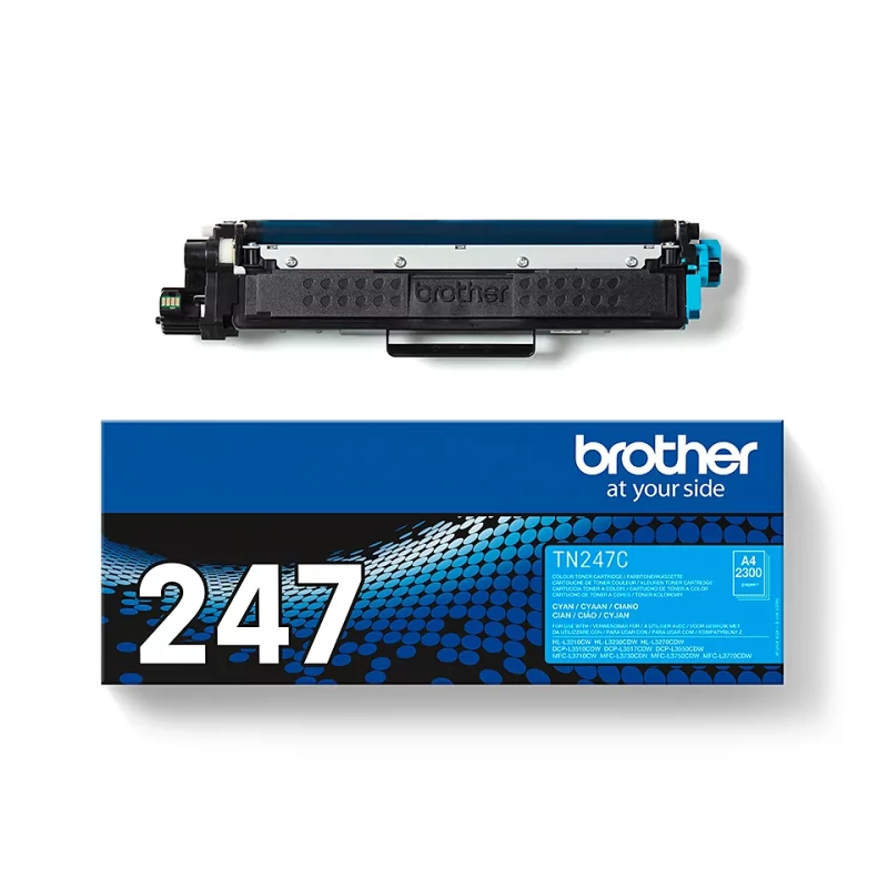 Kontrolsat - Brother Toner - Blue - 2300 Pages - TN247C