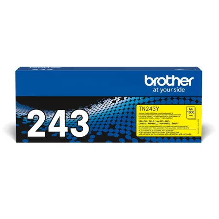 Kontrolsat - Brother Toner - Yellow - 1000 Pages - TN243Y Kontrolsat - Brother Toner - Yellow - 1000 Pages - TN243Y