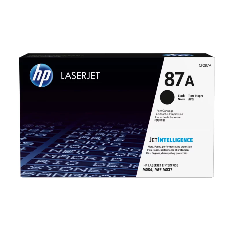 Kontrolsat - Toner HP - Preto - 9000 Páginas - CF287A