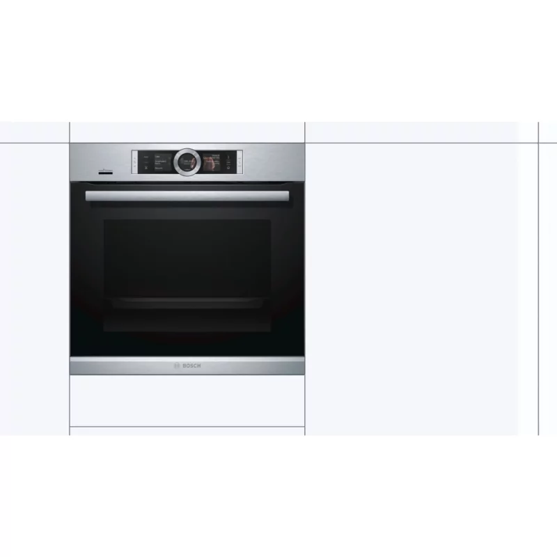 Kontrolsat - Forno Vapor Bosch Multifunções Serie 8 - HRG6769S6