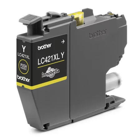 Kontrolsat - Brother Ink Cartridge - Yellow - 500 Pages - LC421XL Kontrolsat - Brother Ink Cartridge - Yellow - 500 Pages - LC421XL