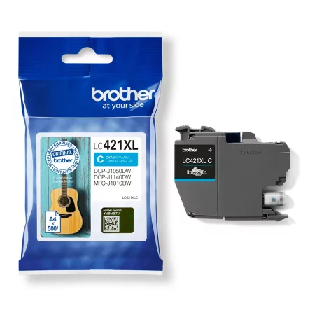 Kontrolsat - Brother Ink Cartridge - Blue - 500 Pages - LC421XL