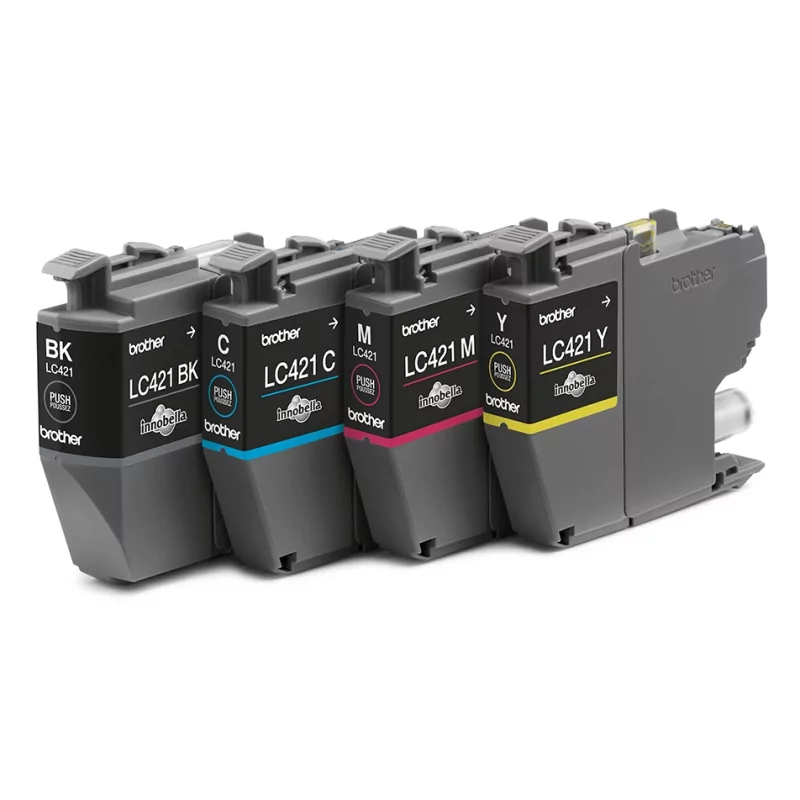Kontrolsat - Tinteiro Brother - Pack 4 Cores - 200 Páginas - LC421
